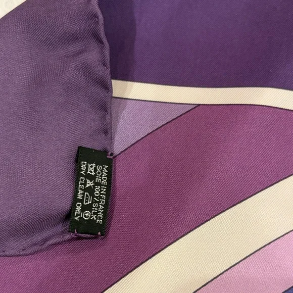 Hermès "Mécanique du Temps" silk scarf - Picture 4 of 4